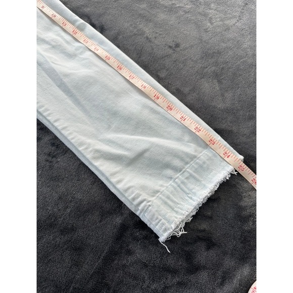 Sundance Minty Fitted Blazer Jacket Frayed‎ Fringe Hems Horn Buttons Women's 14 - Picture 9 of 11